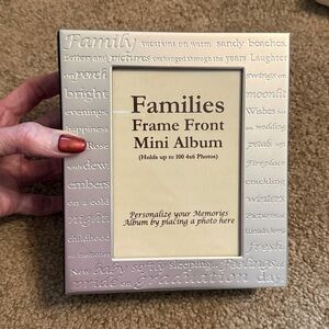 Photo book, mini album, holds up to 100 photos